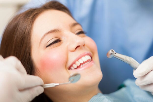 Girl needing a teeth whitening raleigh