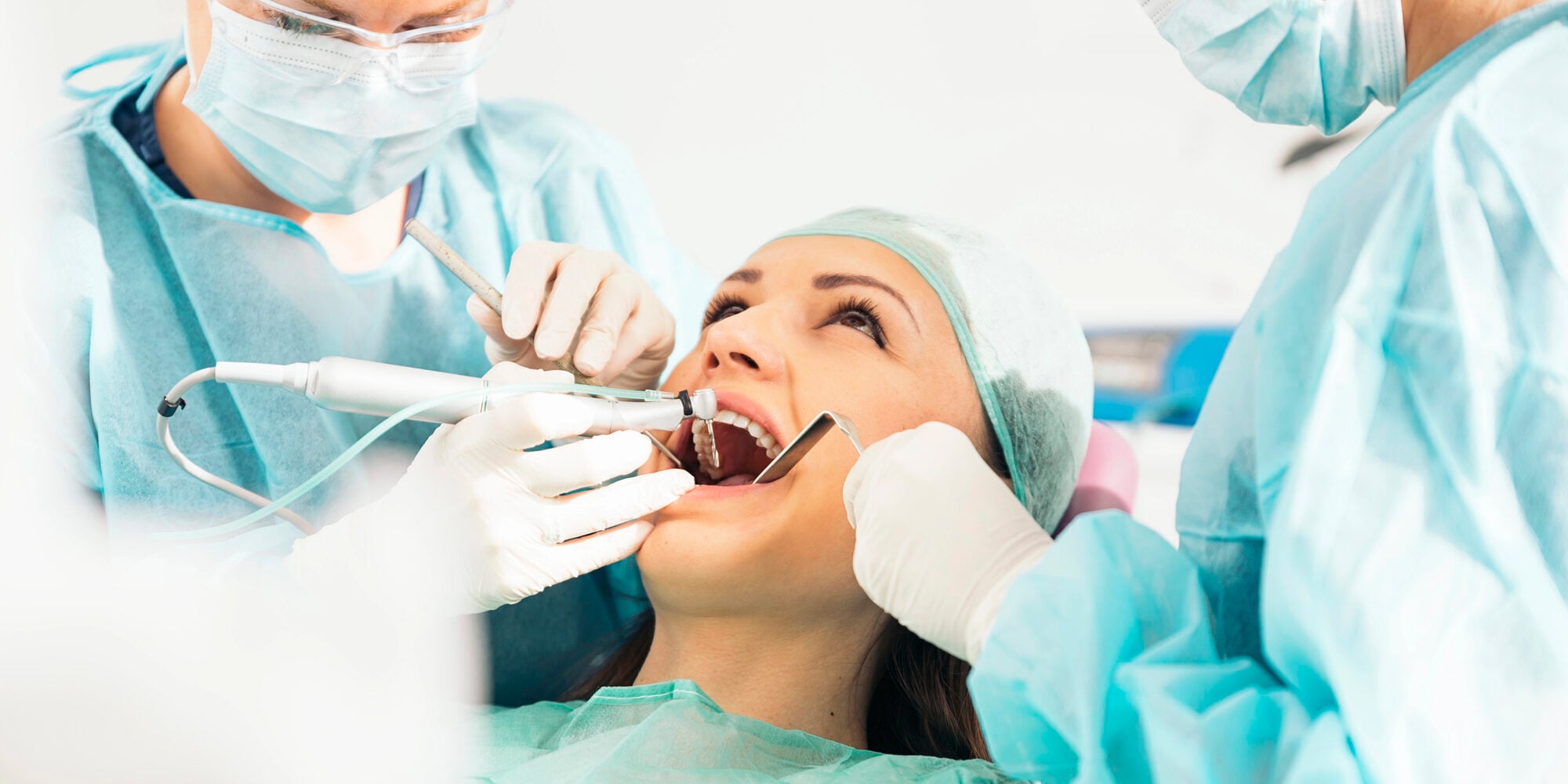 Girl undergoing oral surgery raleigh nc